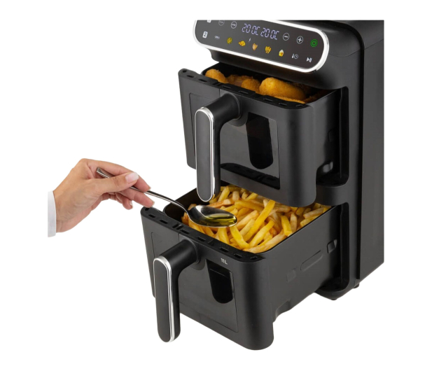Ariete Air Fryer Vertical Duo Window & Grill 464000 2x5,5L - 1616372 - zdjęcie 4